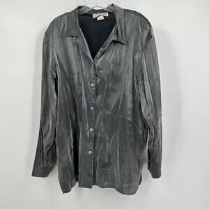 Starfire Womens Size 16 Metallic Vintage Top Party Y2K Glam Statement Clubwear‎